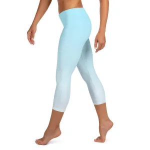 Arctic Ice Ombre Low Waist Capri