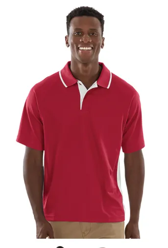 CHARLES RIVER MEN'S CLASSIC SOLID WICKING POLO