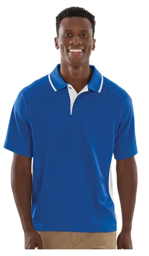 CHARLES RIVER MEN'S CLASSIC SOLID WICKING POLO