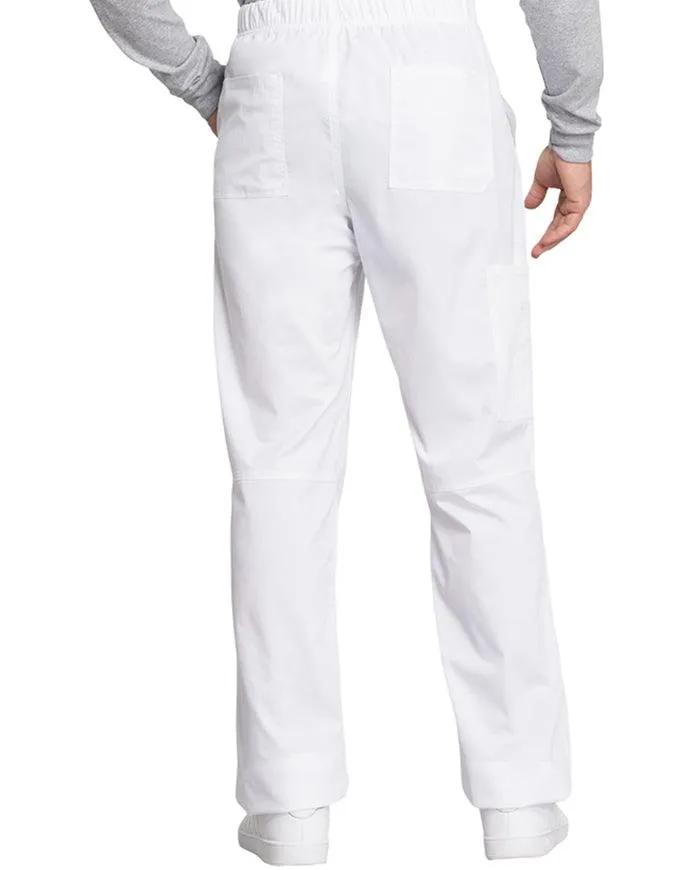 Cherokee Workwear Revolution Tech Men's Mid Rise Straight Leg Zip Fly Petite Pant
