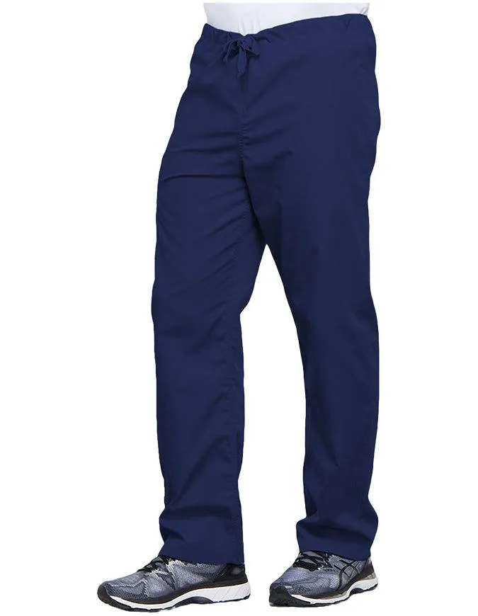 Cherokee Workwear Revolution Tech Men's Mid Rise Straight Leg Zip Fly Petite Pant