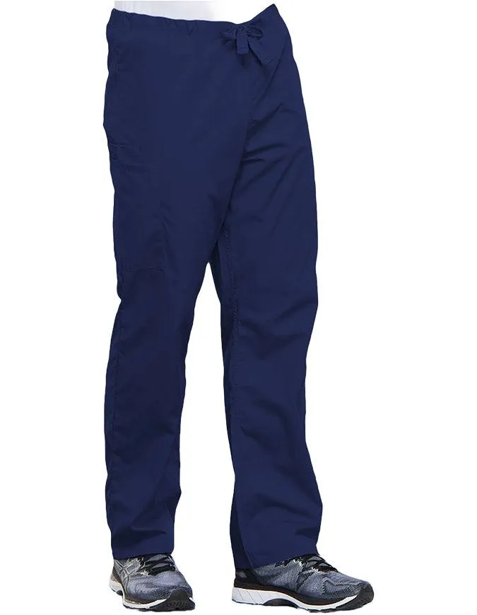 Cherokee Workwear Revolution Tech Men's Mid Rise Straight Leg Zip Fly Petite Pant