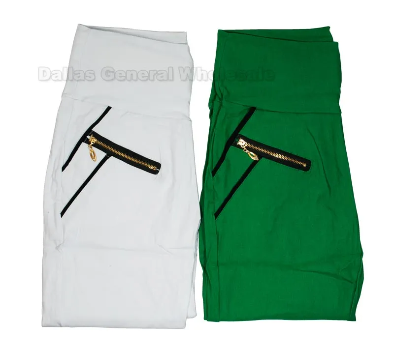 Girls High Wasit Capris Pants Wholesale