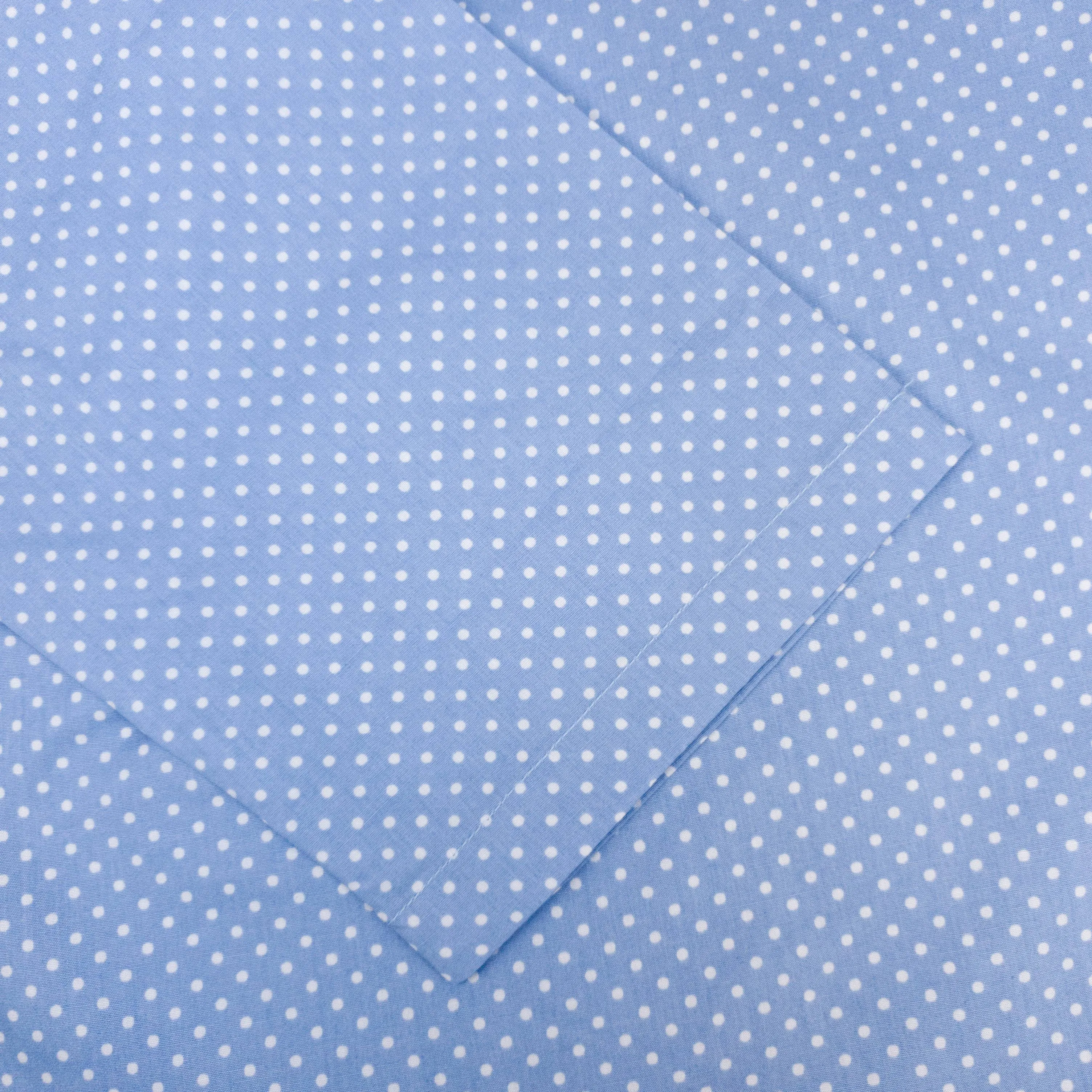 Grenouille Ladies Blue & White Polka Dot Collared Tunic
