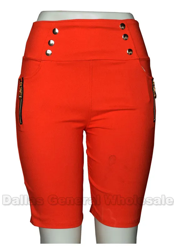 Ladies Fashion Bermuda Capris Wholesale