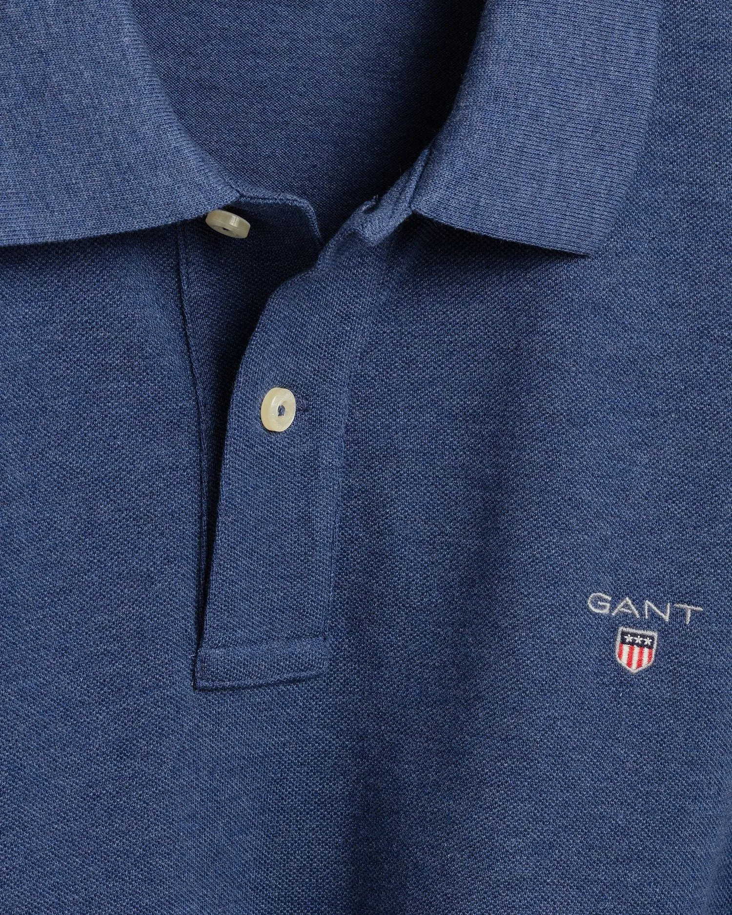 Original Pique Polo - Marine Melange
